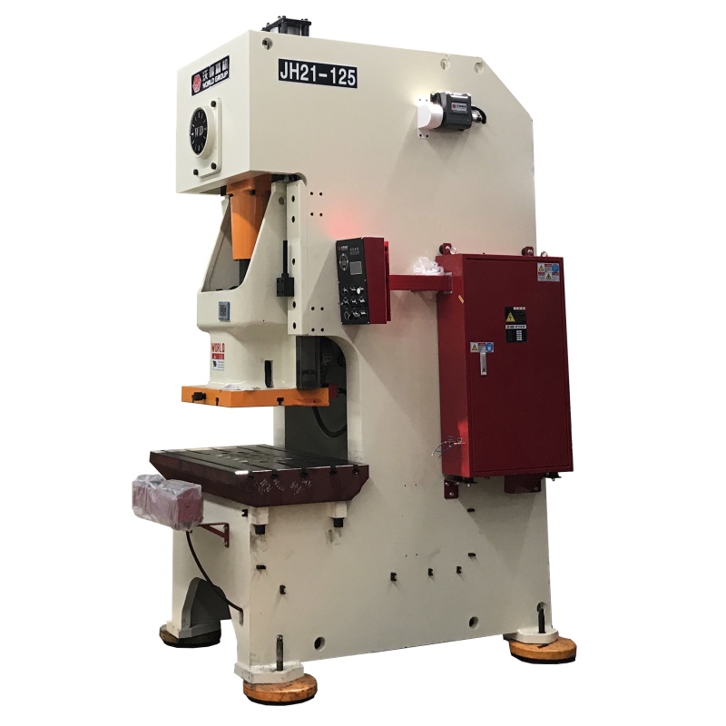 Crank Type C Frame Press 125ton with Pneumatic Clutch- WORLD MACHINERY