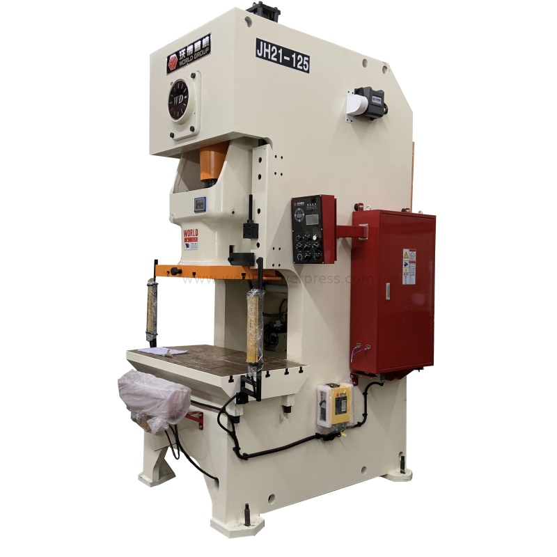 110 Ton Gap Frame Power Press Machine with Penumatic Clutch- WORLD ...